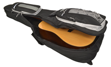 Deluxe Acoustic Guitar Bag by Cobra Case with Thick 10mm Padded Protection